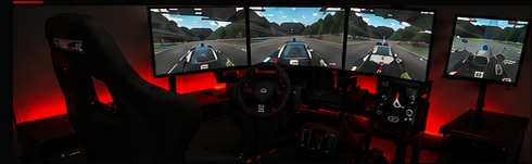 Full Circle Racing simulator rig